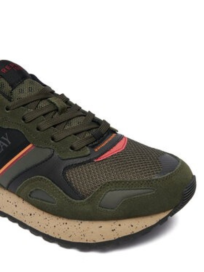 REPLAY Sneakersy GMSG6 .000.C0001T Zielony