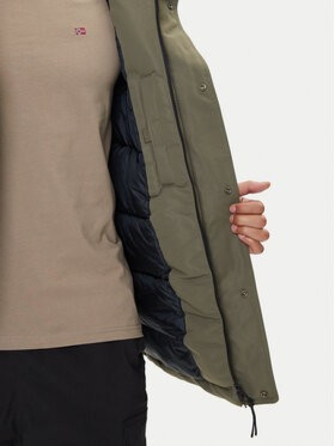 Napapijri Kurtka zimowa A-Cornier NP0A892J Zielony Regular Fit