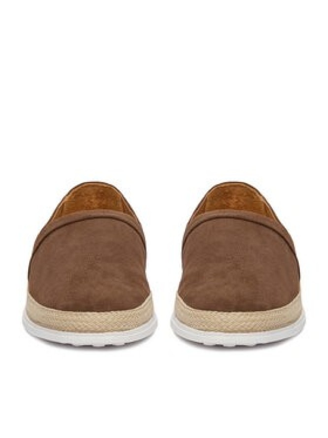 GINO ROSSI Espadryle EO-TOMO-01 126AM Brązowy