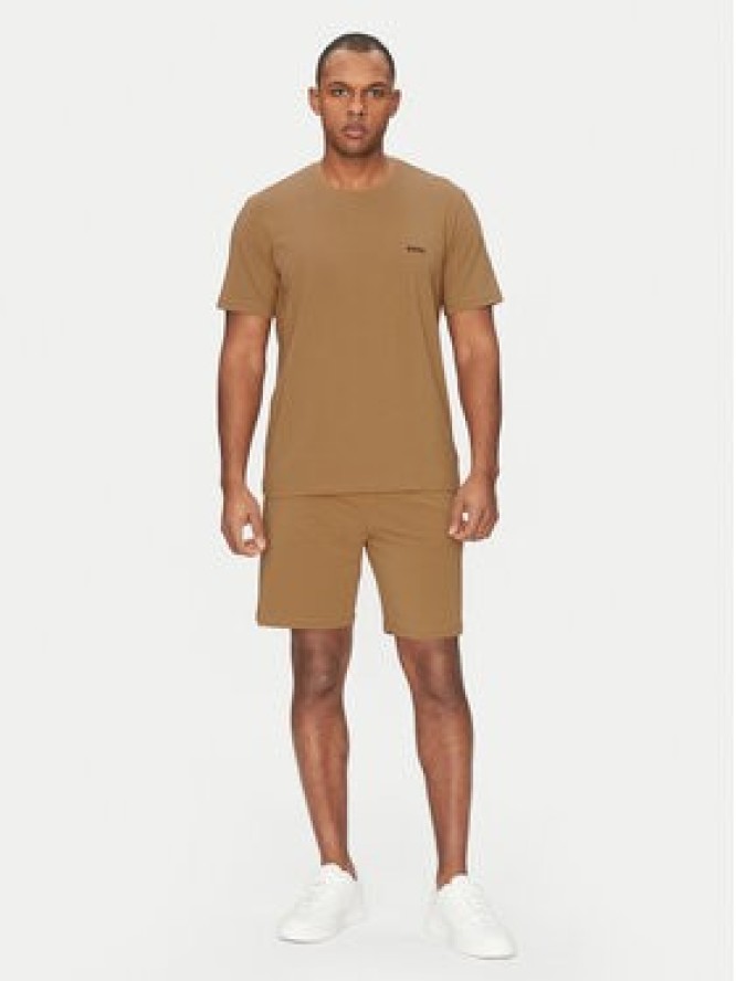 BOSS Szorty sportowe Mix&Match 50515314 Beżowy Regular Fit