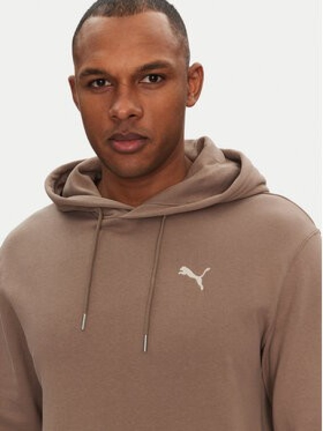 Puma Bluza Ess 629647 Brązowy Regular Fit