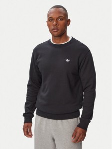adidas Bluza Trefoil Essentials KR3462 Czarny Regular Fit