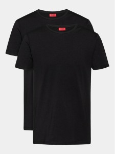HUGO Komplet t-shirtów Round 50325440 Czarny Regular Fit