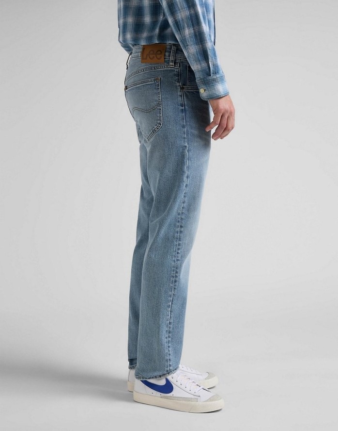 LEE DAREN ZIP FLY MĘSKIE SPODNIE JEANSOWE LT USED MARVIN L707KNMB 112145462