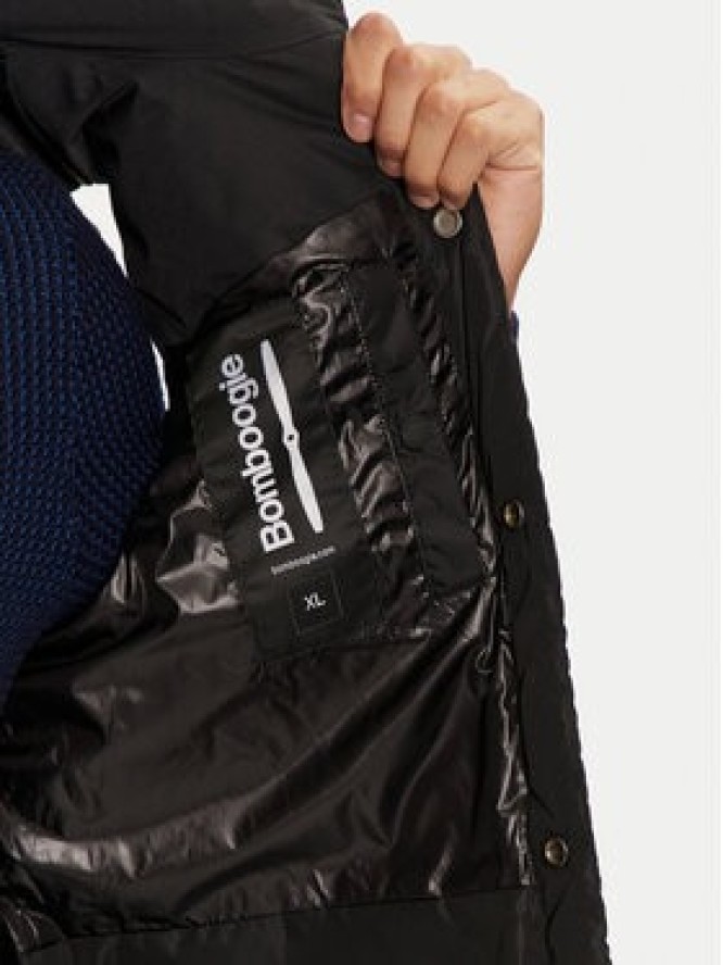 Bomboogie Bezrękawnik VM8620TTNA4 Czarny Regular Fit