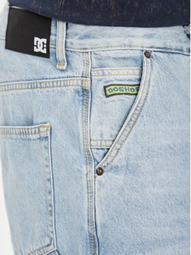 DC Shoes Szorty jeansowe Carpenter ADYDS03022 Błękitny Baggy Fit