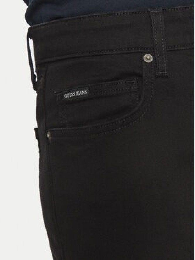 Guess Jeans Jeansy M4BA1C D5DN1 Czarny Slim Fit