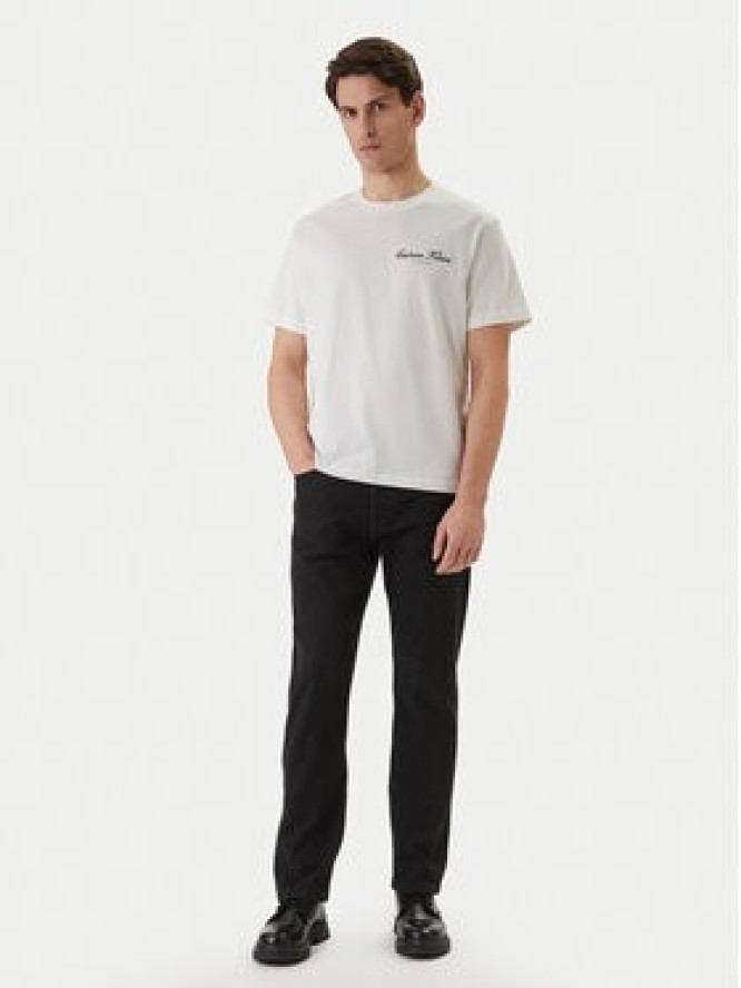 Calvin Klein Jeans T-Shirt LV04RF822G Biały Regular Fit