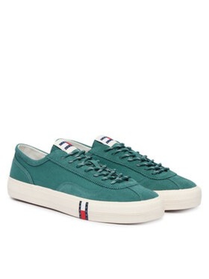 Tommy Jeans Tenisówki Archive Vulc EM0EM01760 Zielony