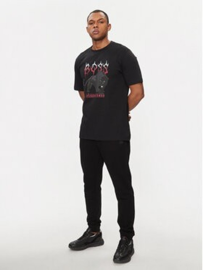 Boss Spodnie dresowe Sestart 50509303 Czarny Regular Fit