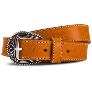WRANGLER DESERT BELT MĘSKI PASEK KLASYCZNY SKÓRZANY COGNAC W0B83U181 112125579