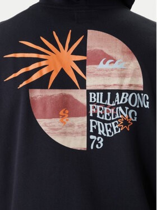 Billabong Bluza Foundation Po EBYSF00175 Czarny Regular Fit
