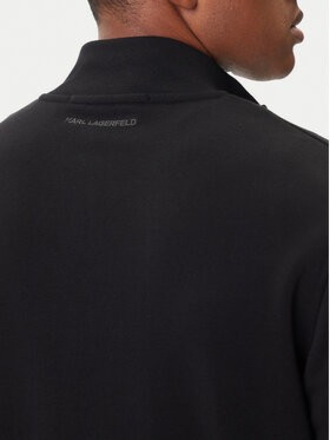 KARL LAGERFELD Bluza 705712 500900 Czarny Regular Fit