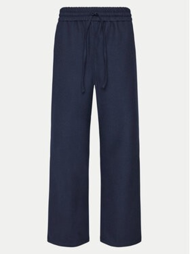 AMI Paris Spodnie dresowe UTR212.WV0018 Granatowy Regular Fit