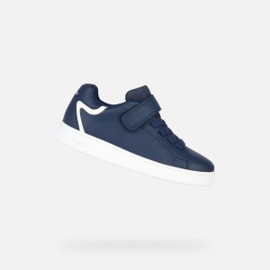 Buty GEOX J ECLYPER B. Niebieski