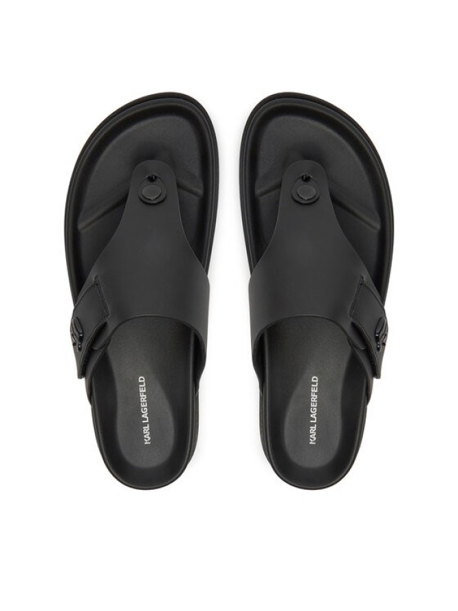 KARL LAGERFELD Japonki KL72105 Czarny