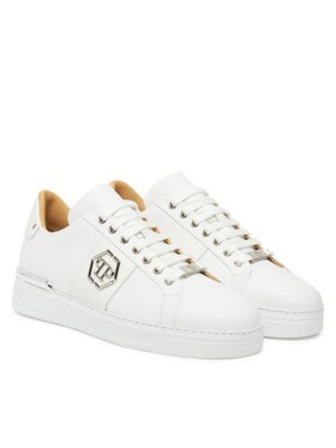 PHILIPP PLEIN Sneakersy PAES USC0768 PLE005N01 Biały