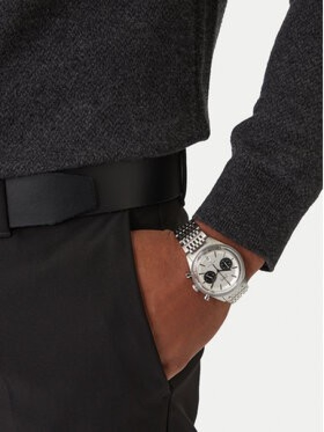 Timex Zegarek Marlin TW2Y24600 Srebrny