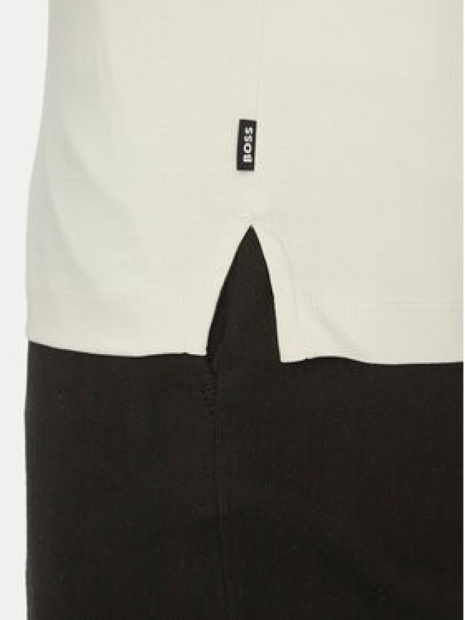 BOSS T-Shirt H-Tessler 199 50531793 Écru Slim Fit