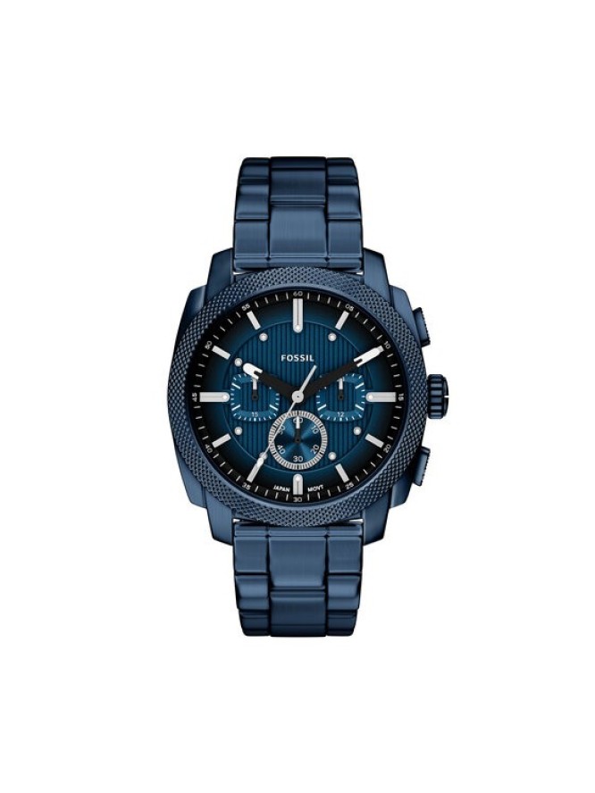 Fossil Zegarek Machine Chrono FS6167 Granatowy