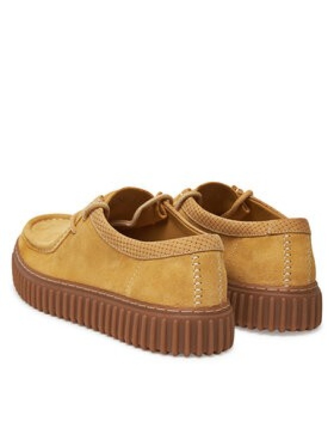 Clarks Półbuty Torhill Low 26180911 Żółty