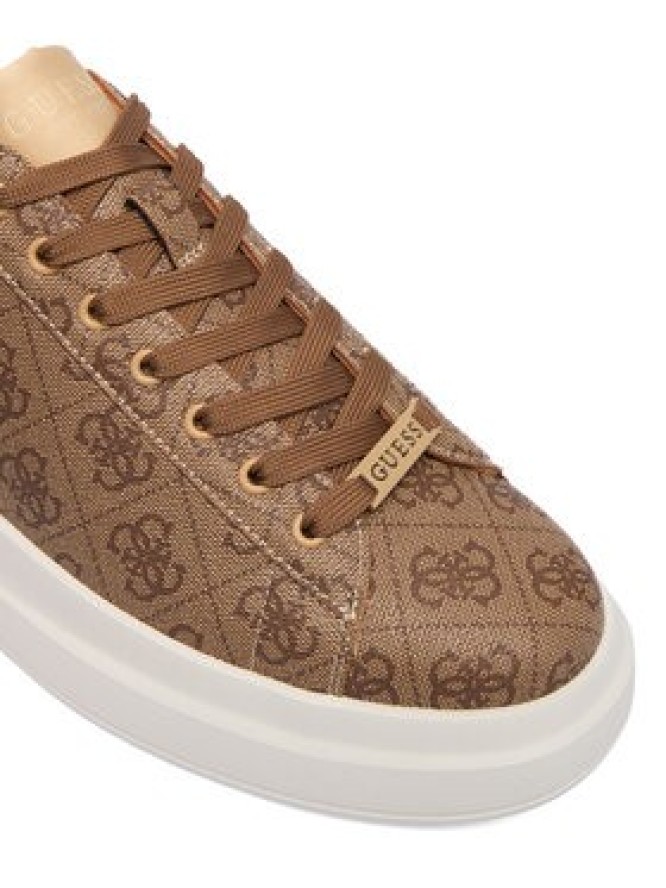 Guess Sneakersy FMPELA FAL12 Brązowy
