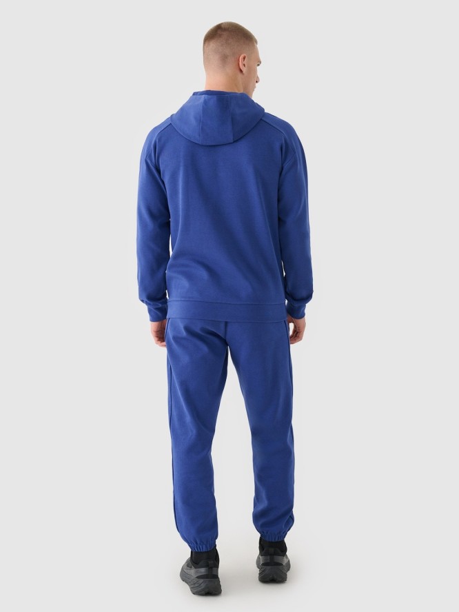 4F Spodnie dresowe joggery męskie - granatowe XL