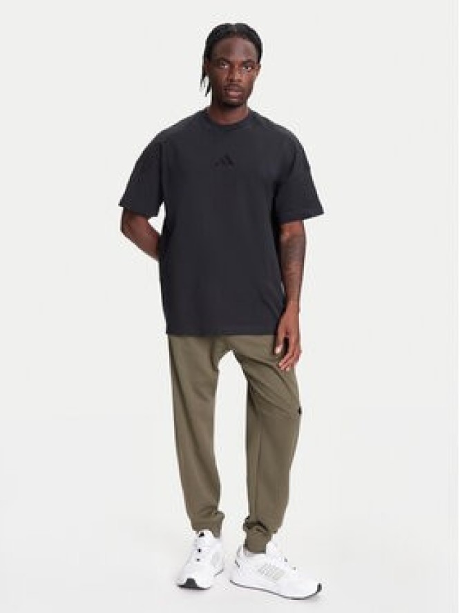 adidas T-Shirt ALL SZN IY4150 Czarny Loose Fit