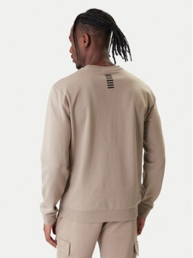 EA7 Emporio Armani Bluza 8NPM30 PJVRZ U6167 Beżowy Regular Fit