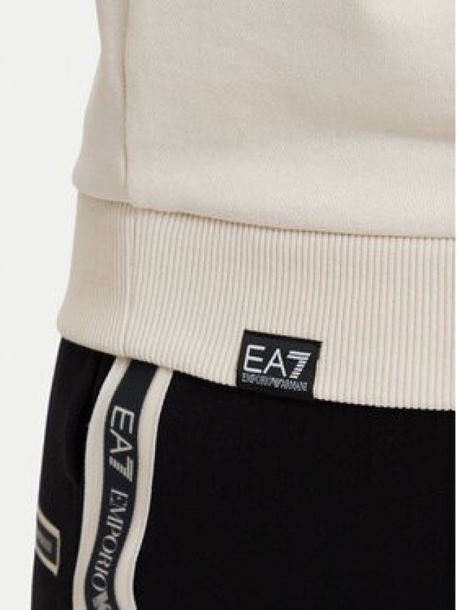 EA7 Emporio Armani Bluza 7M002201 AF27189 U1079 Beżowy Regular Fit