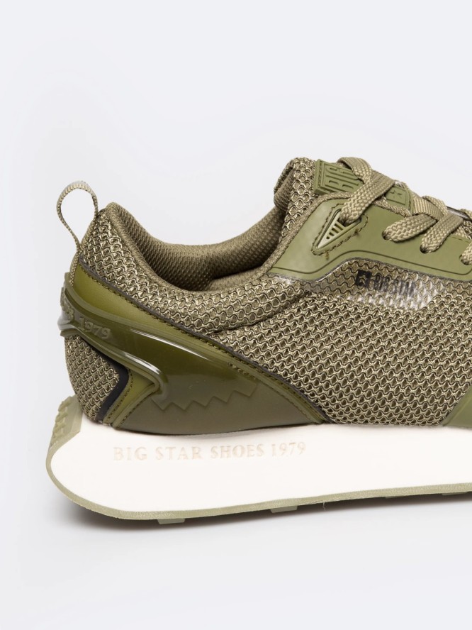 Sneakersy męskie khaki RR174360 303