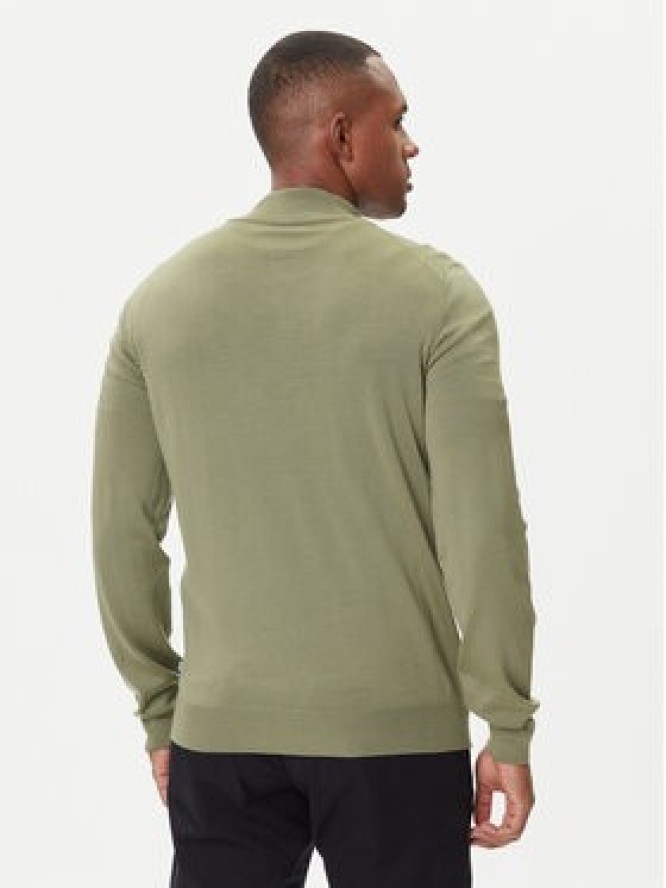 BOSS Sweter Ebenji 50528300 Zielony Regular Fit