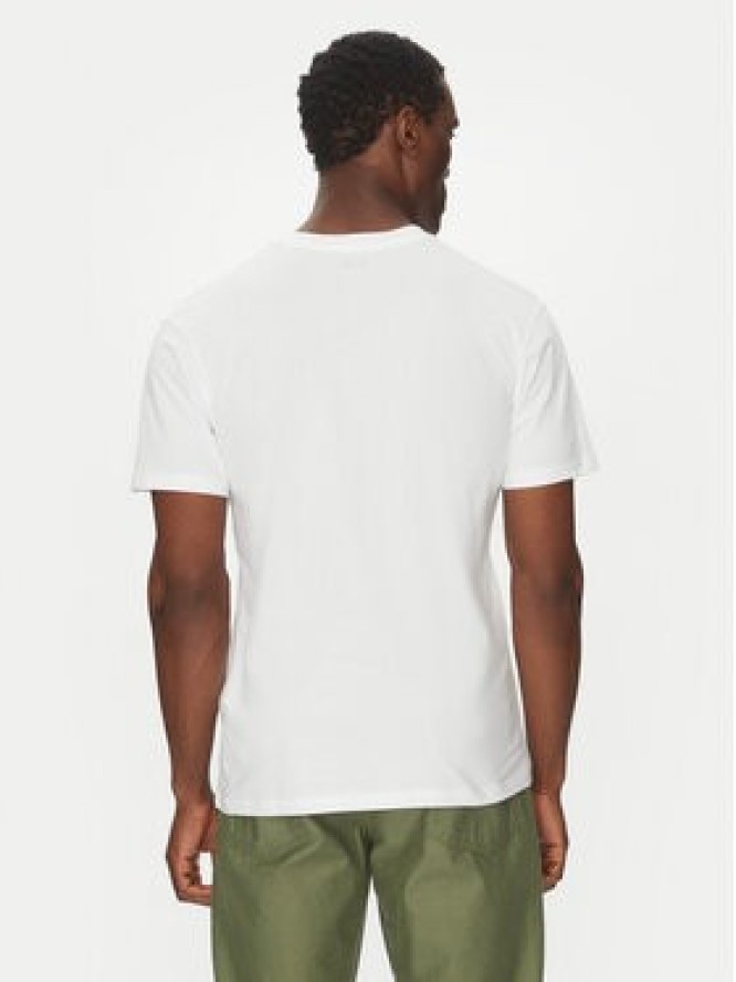 Quiksilver T-Shirt EQYZT08062 Biały Regular Fit