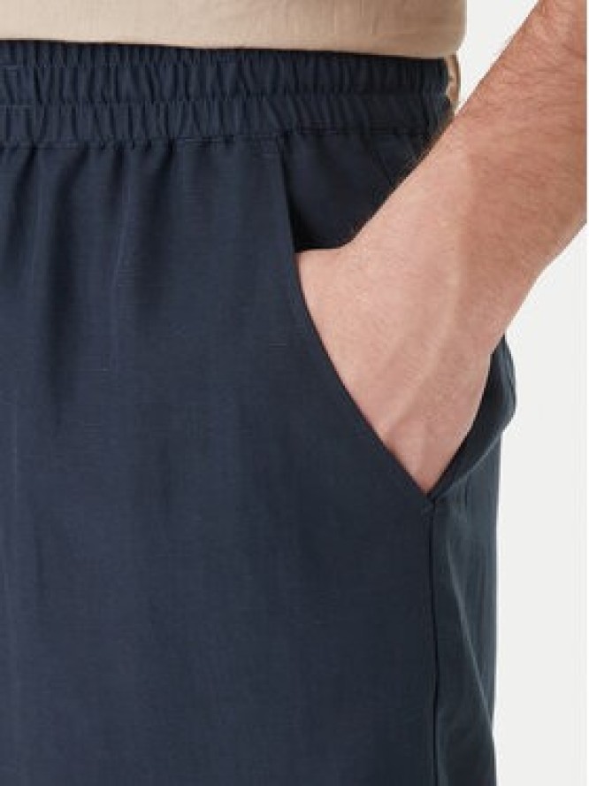 Guess Szorty sportowe F6GD01 WN202 Granatowy Regular Fit