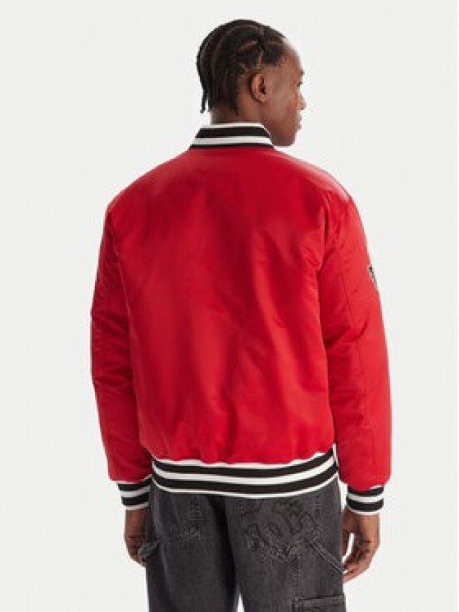 Kappa Kurtka bomber Olao 38223CW Czerwony Regular Fit