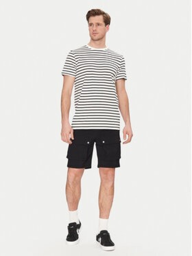 Resteröds T-Shirt 27041 2 Czarny Regular Fit