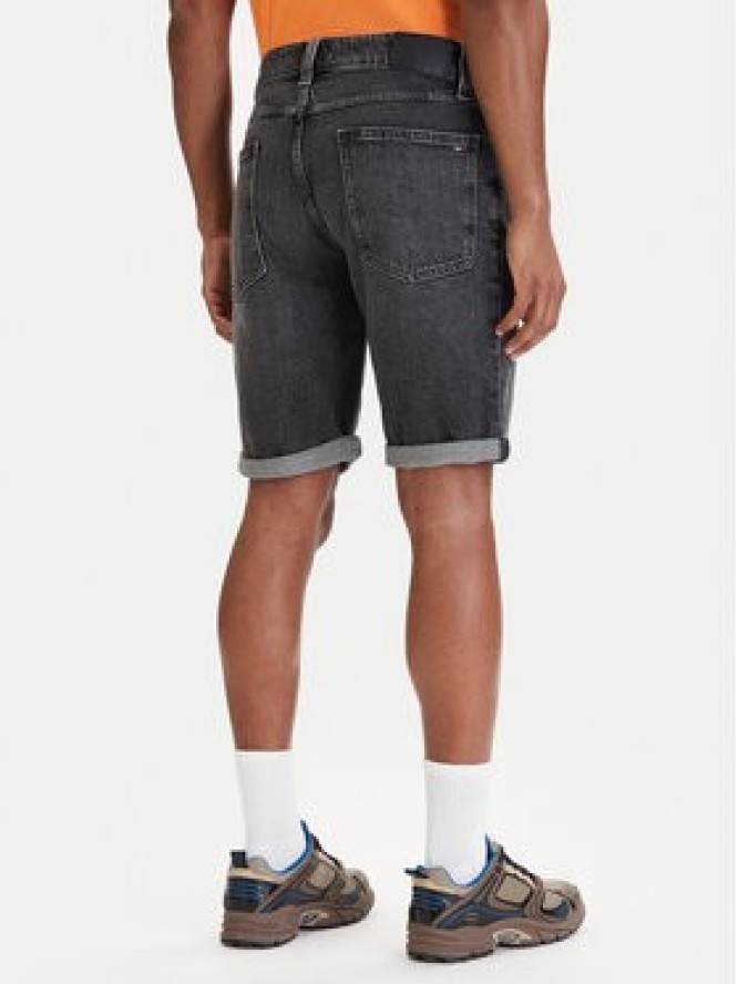 Tommy Jeans Szorty jeansowe Ronnie DM0DM22976 Czarny Slim Fit