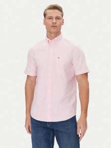 Tommy Hilfiger Koszula Heritage MW0MW36272 Różowy Regular Fit
