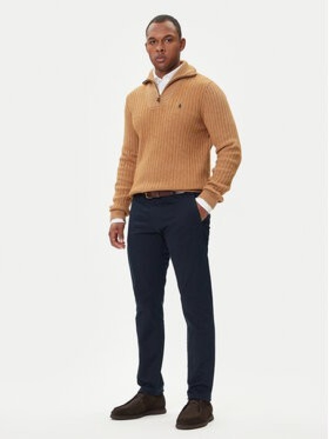 Polo Ralph Lauren Sweter 710974167002 Beżowy Regular Fit