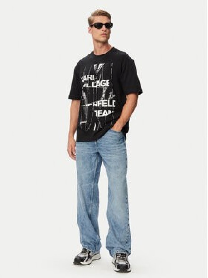 Karl Lagerfeld Jeans Jeansy B3M10005 Niebieski Relaxed Fit
