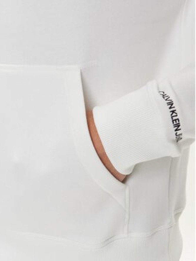 Calvin Klein Jeans Bluza J30J315713 Écru Regular Fit