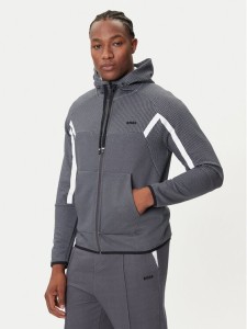 BOSS Bluza TL 50543130 Szary Regular Fit