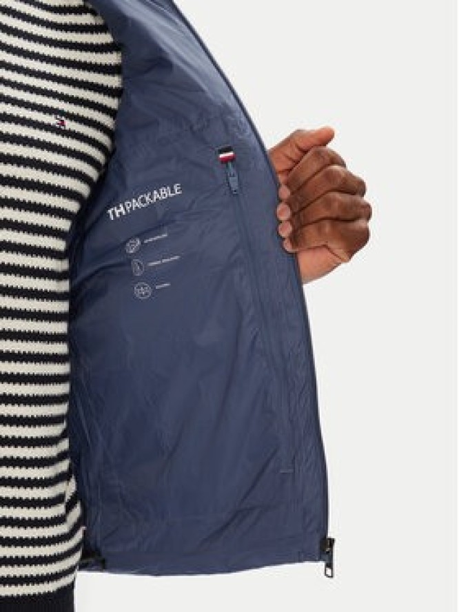 Tommy Hilfiger Kurtka przejściowa MW0MW37634 Niebieski Regular Fit