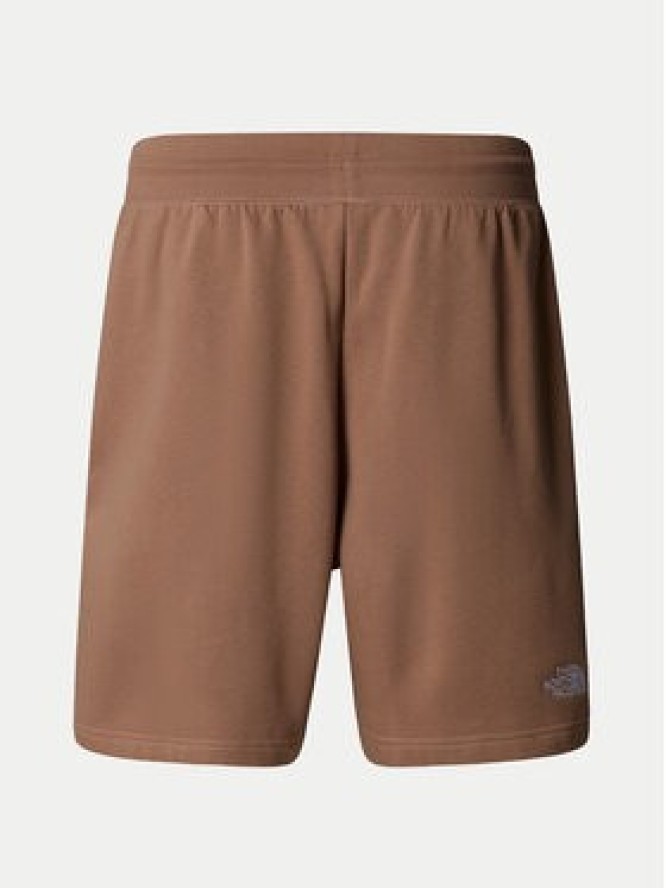 The North Face Szorty sportowe Essential NF0A8C2G Brązowy Loose Fit