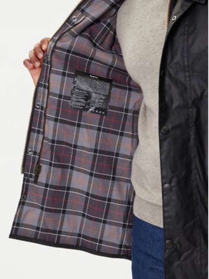 Barbour Kurtka przejściowa MWX0017BK91 Czarny Regular Fit