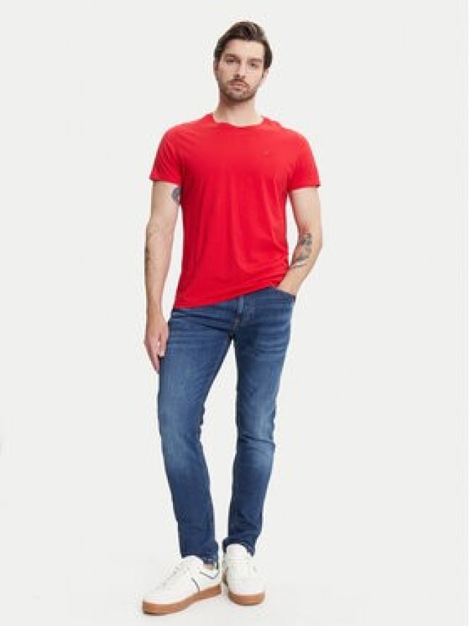 Tommy Jeans Jeansy Austin DM0DM21891 Granatowy Slim Fit