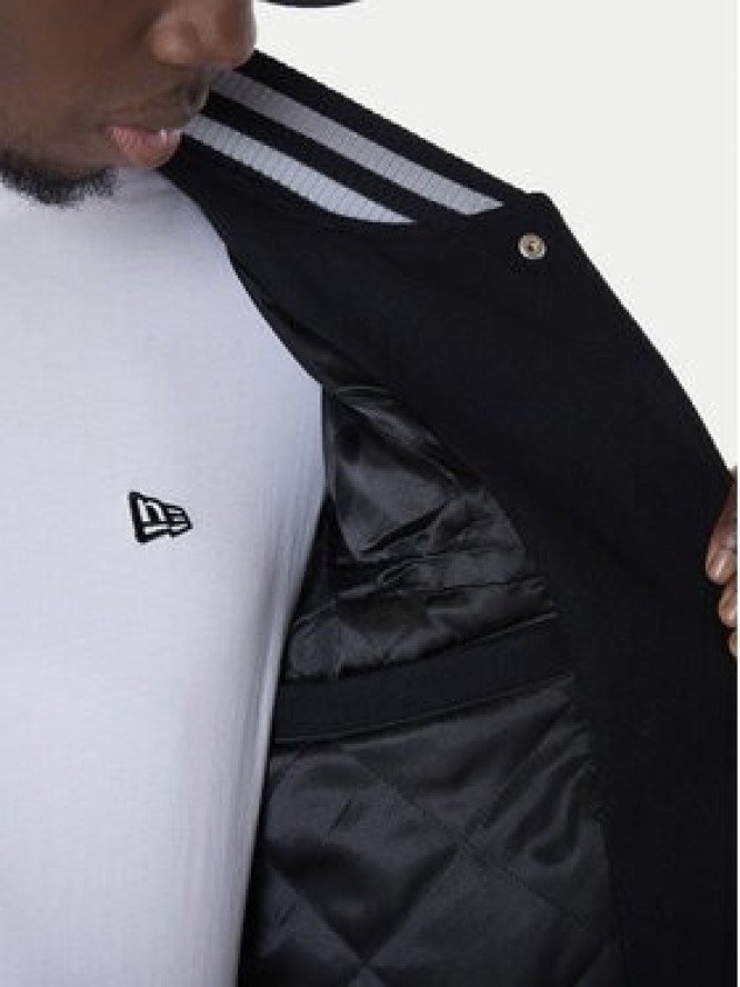 New Era Kurtka bomber New Era NFL Las Vegas Raiders Varsity 60596371 Czarny Regular Fit