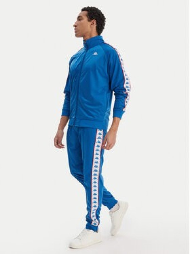 Kappa Bluza Banda Anniston 301EFU0 Niebieski Slim Fit