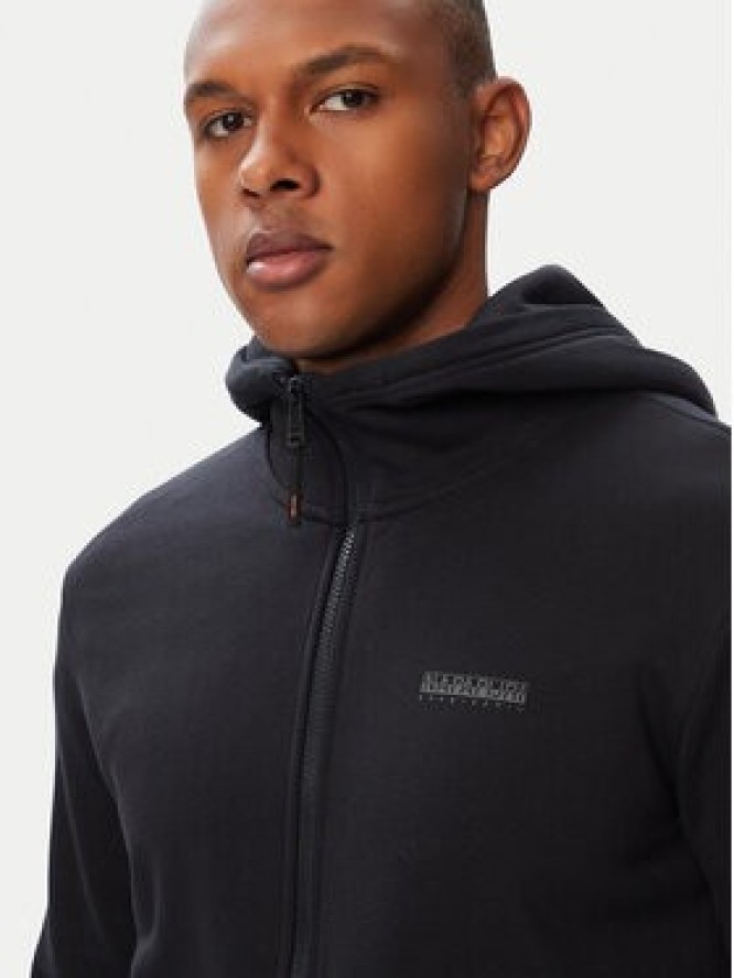 Napapijri Bluza Yourte NP0A8AHE Czarny Relaxed Fit