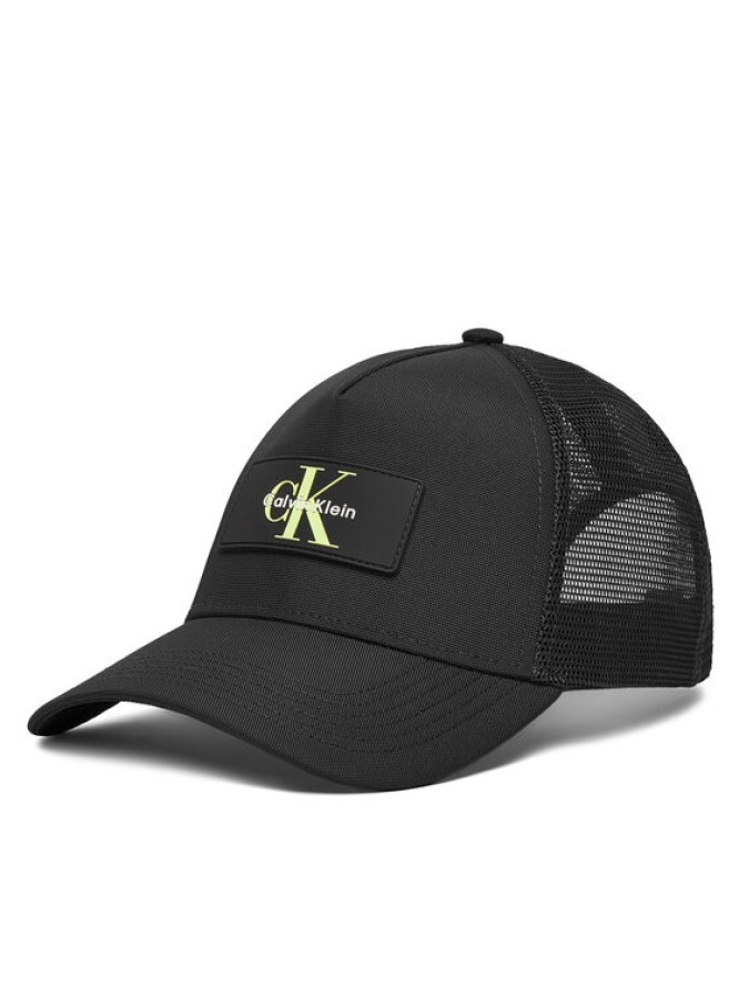 Calvin Klein Czapka z daszkiem Logo LV04D5025G Czarny